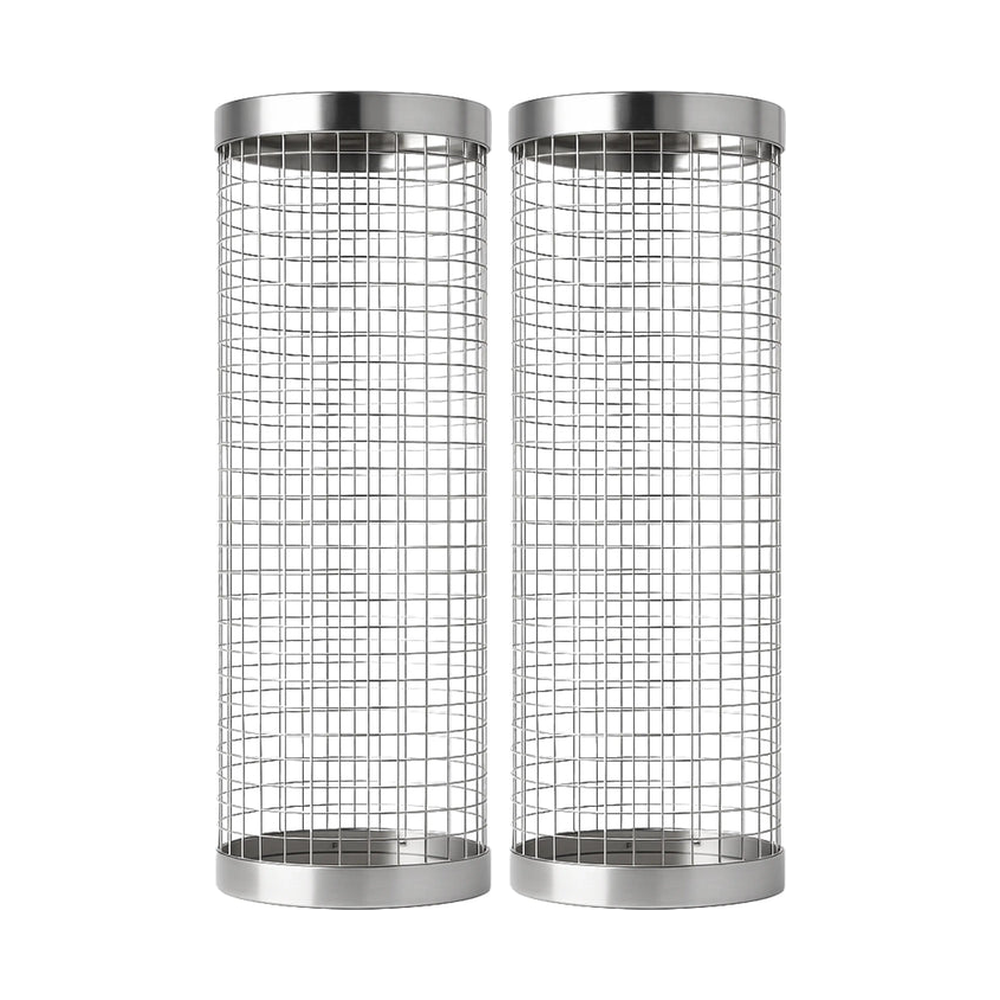 Panier de Grillade Roulant en Inox — BBQ sans papillote